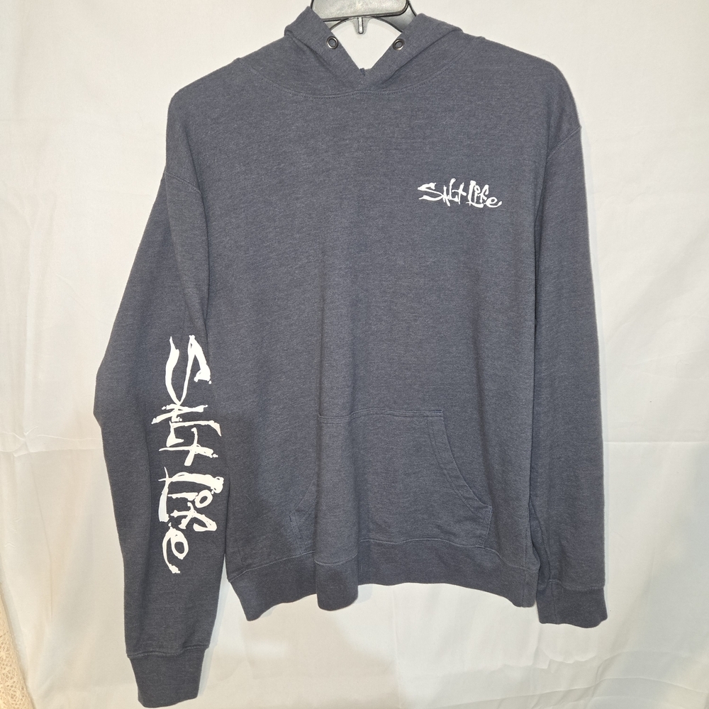 Salt Life Men's Navy Graphic Hoodie Sweatshirt